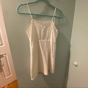 ivy + main white dress